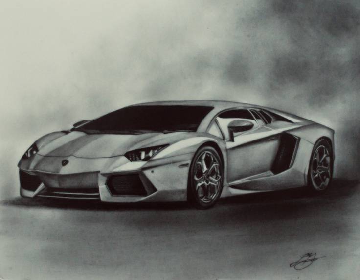 Auto Car Drawing