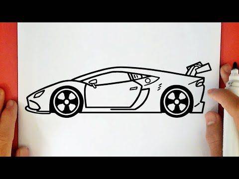 Batman Car Drawing Easy