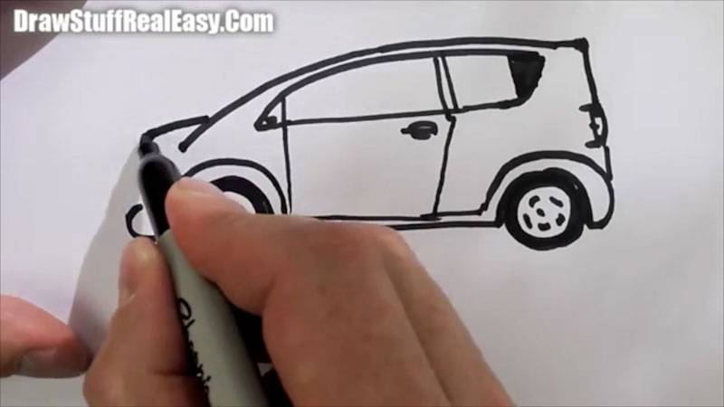 Car Art Pencil