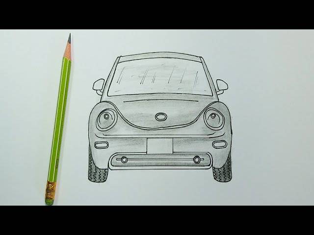 Car Drawing Art