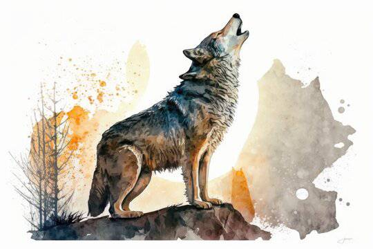 Cool Drawings Of Wolf