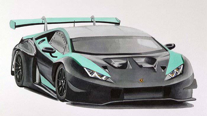 Custom Car Drawings