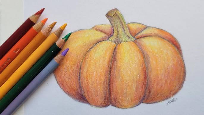 Draw Pumpkin Plant