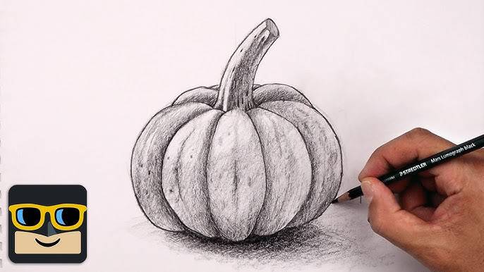 Drawing On Pumpkins With Markers