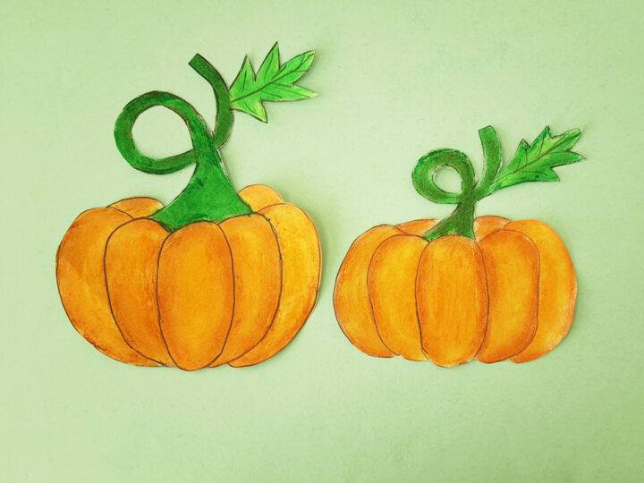 Fun Pumpkin Drawing