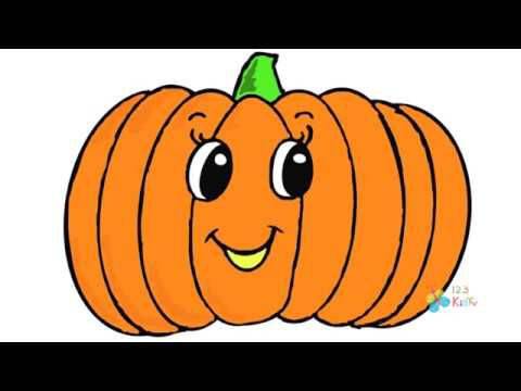 Halloween Drawings Easy Pumpkin