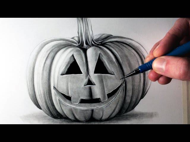 Jack Lantern Drawing